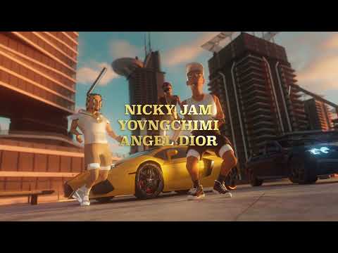 Nicky Jam, Angel Dior, YOVNGCHIMI - Las Gatas ( Dembow ) | Audio Oficial |