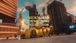 Nicky Jam, Angel Dior, YOVNGCHIMI - Las Gatas ( Dembow ) | Audio Oficial |