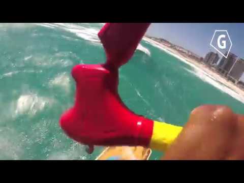 Gilion Fluid kiteboarding - Cape town - Fun under the sun - Part 2