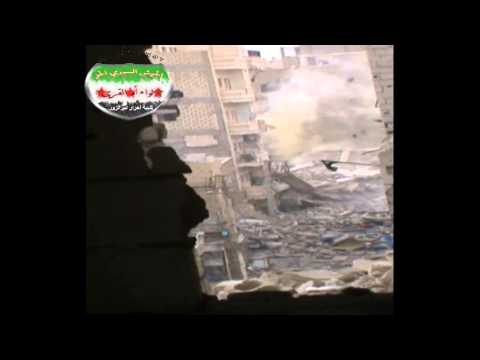 استهداف معاقل النظام بالهاون من قبل لواء أم القرى في حي الجبيلة في دير الزور