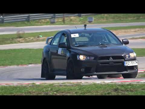 Bobak Przemysław - Mitsubishi EVO X - SuperOES 4 Runda  Tor Kielce 14-04-2018