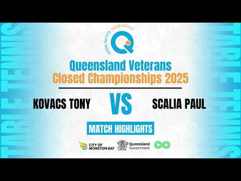 O50 Men's Teams - Gold Coast vs Wynnum | T. Kovacs vs P. Scalia