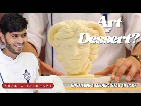 Mastering Cakes with Silicone Molds: Medusa Mousse Cake | Must-See Tutorial by Shariq Jaferani