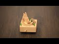 Vintage Wooden Music Boxes For Sale