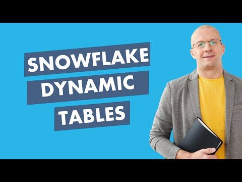 How to transform data in Snowflake | Use Snowflake Dynamic Tables like a pro