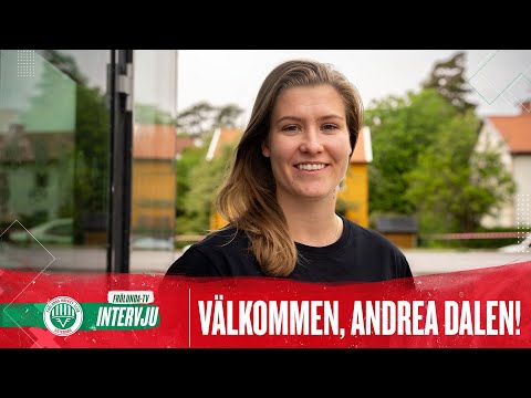 Frölunda: Youtube: NYFÖRVÄRV: Andrea Dalen är klar för Frölunda