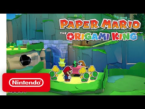 Paper Mario: The Origami King Gameplay - Nintendo Treehouse: Live | July 2020 thumbnail