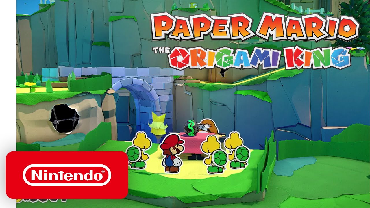 Paper Mario: The Origami King Gameplay - Nintendo Treehouse: Live | July 2020 - YouTube