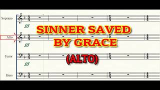 Sinner Saved By Grace | Alto | SATB