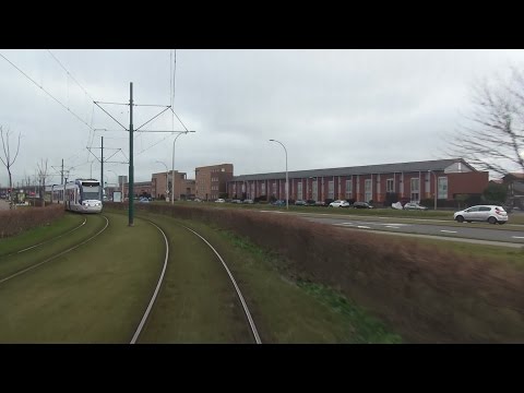 HTM RandstadRail 19 Leidschendam Leidsenhage - Delft Noord | Alstom RegioCitadis 4037