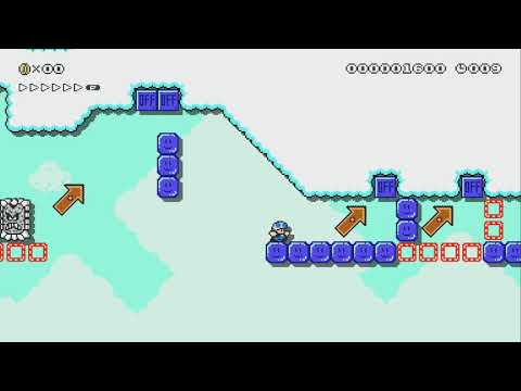 Close Calls (On-Off Speedrun) by P-star7 - Super Mario Maker 2 - No Commentary 1bw