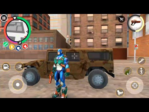 Rope hero transfomer airplane attack army man | Rope hero vice town new game | Games on