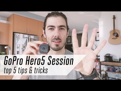 GoPro Hero 5 Session - Top 5 Tips and Tricks (velcro, stabilizer, vid modes) [tech vlog]