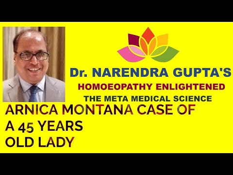 ARNICA MONTANA CASE OF A 45YEARS OLD LADY