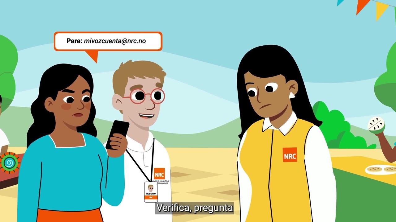 Si crees que alguien trata de suplantar al Consejo Noruego para Refugiados, no te dejes engañar.