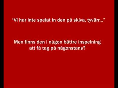 Monica Törnell - (Bort ifrån) Luleå - (Cornelis Vreeswijk)