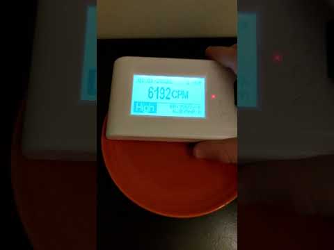 The Most Satisfying Geiger Counter Sound! 🔊 Which One Wins? Radioactive source!  #radiation