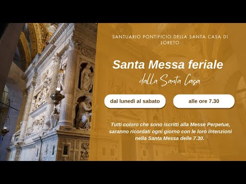 08.05.2024 Santa Messa dalla Santa Casa di Loreto