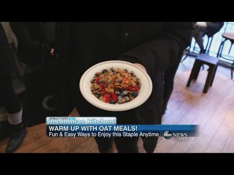 National Oatmeal Month at OatMeals NYC | INSOMNIAC KITCHEN (Episode 11)