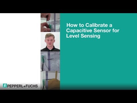 Part of a video titled How to Calibrate a Capacitive Sensor for Level Sensing - YouTube