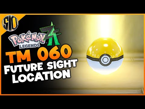 Pokemon Legends Z-A Future Sight (TM 060) Location