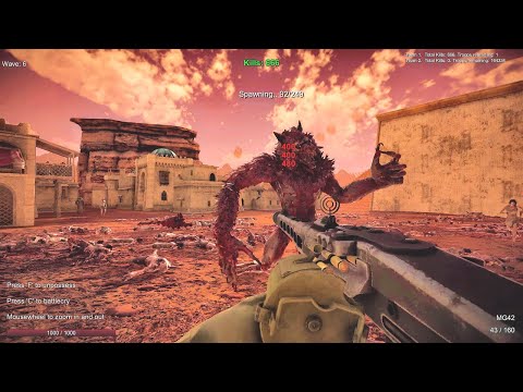 New Survival Regime - 1 Soldier vs 165,000 Horde of Evil - UEBS 2