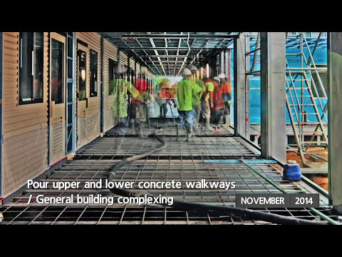 Installation of Prefabricated School Building