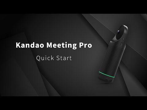 Internetinė kamera Kandao Meeting PRO 360° Conferencing Camera video