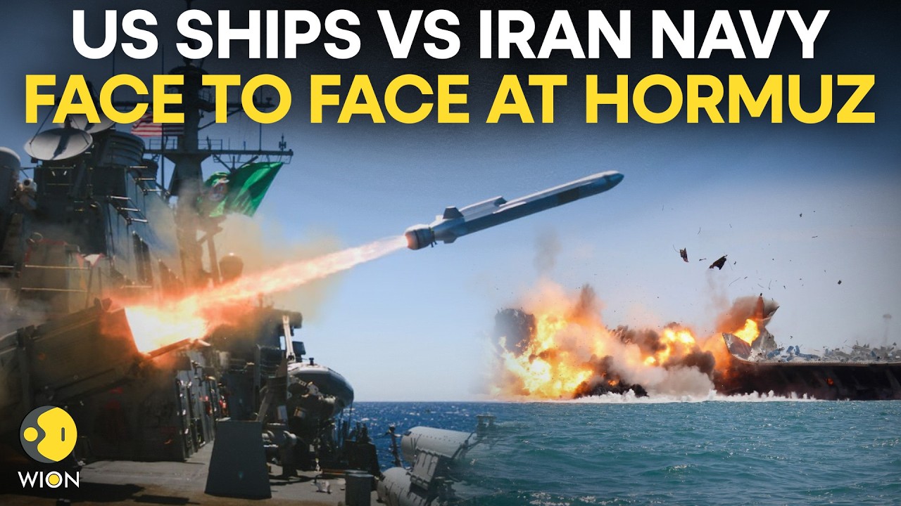 US-Iran War LIVE: Iran Vs US Warships Face-Off In Hormuz | Trump’s Blockade Sparks Naval Standoff