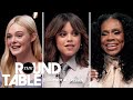 Comedy Actress Roundtable: Jenna Ortega, Sheryl Lee Ralph, Elle Fanning, Ayo Edebiri & More