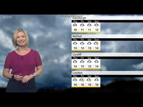 [HD] Sarah Keith-Lucas BBC Weather May 1st 2023 - 60 fps
