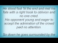 Strung Out - Contender Lyrics