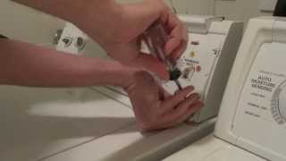 Kenmore 80 Series Washer Lid Switch Repair - won't drain or spin