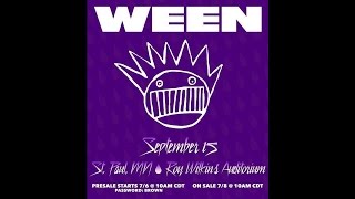Ween (09/15/2016 St. Paul, MN) - Monique The Freak (Prince homage)