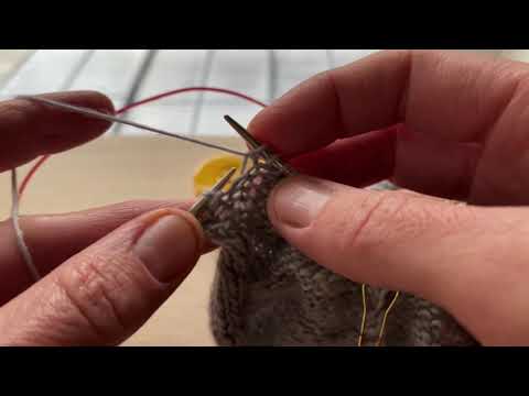 Eastern European Purl and Knit stitch