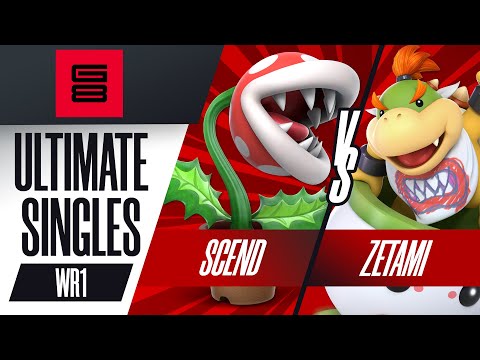 Scend vs Zetami - Pools Ultimate Singles - Genesis 8 | Piranha Plant vs Bowser Jr.