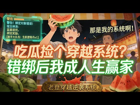 ENG SUB🍉西瓜漫劇：吃瓜捡个系统，穿越者想要回系统？想多了把！！！