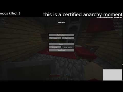 UserSniper - idiot dominates in minecraft: anarchy edition (stream)