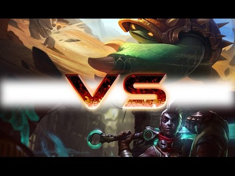 HOW TO PLAY RAMMUS VS EKKO  -TOP - League Of Legends