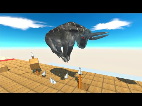 Ballista traps shot from below - Animal Revolt Battle Simulator
