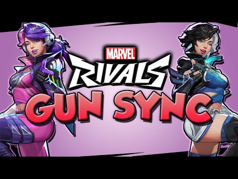 ♪ Crazy ♪ ~ Marvel Rivals Gun Sync w/Lyrics (LE SSERAFIM)