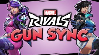Cover art for ♪ Crazy ♪ ~ Marvel Rivals Gun Sync w/Lyrics (LE SSERAFIM)
