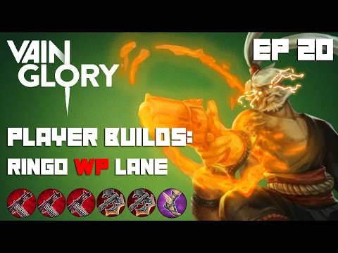 Vainglory - Player Builds Ep 20: Ringo |WP| Lane Gameplay