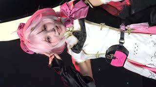 東京ゲームショウ2024鳴潮ブース アンコ役えい梨  コスプレコンパニオン4K
