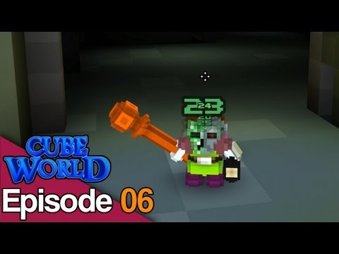Cube World Let's Play - Owned This Dark Hole - #6