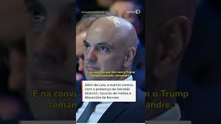 Em frente a Moraes, Lula diz que Trump deu ‘presente de aniversário’ com fim da Magnitsky #shorts