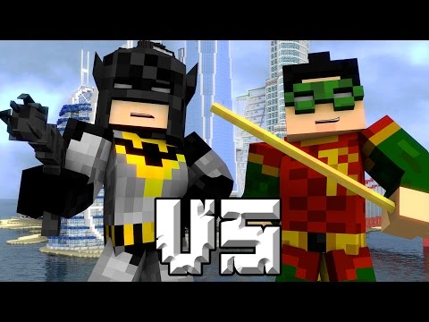 Minecraft | SUPERHERO RUMBLE - Superhero Boxing! (BATMAN VS ROBIN!)