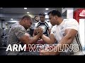 I LEVELED UP MY ARM WRESTLING!