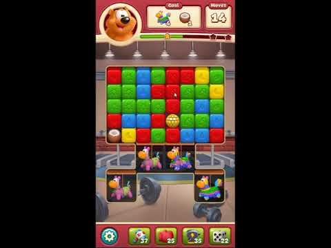 Toon Blast Level 2348 - NO BOOSTERS 🐻🐺🐱 | SKILLGAMING ✔️