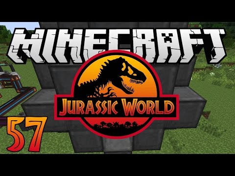 Minecraft: Jurassic World - Ep. 57 - "Mekanism Fusion Reactor!" (Rexxit Modpack)